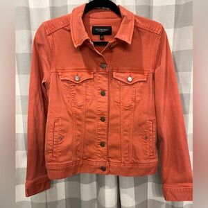 Liverpool Women's Vibrant Orange Jean Jacket
